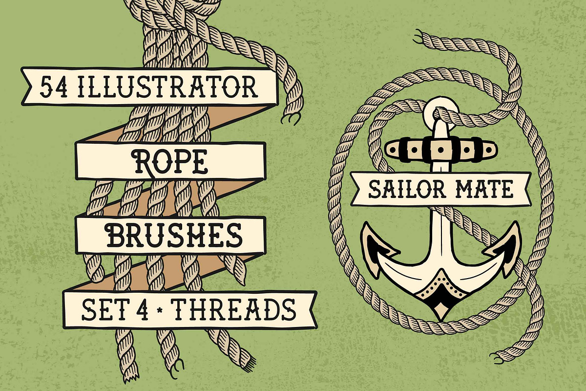 Sailor Mate´s Rope Brush Collection, a Brush Add-On by BAD TASTE (Photo 11 of 20)