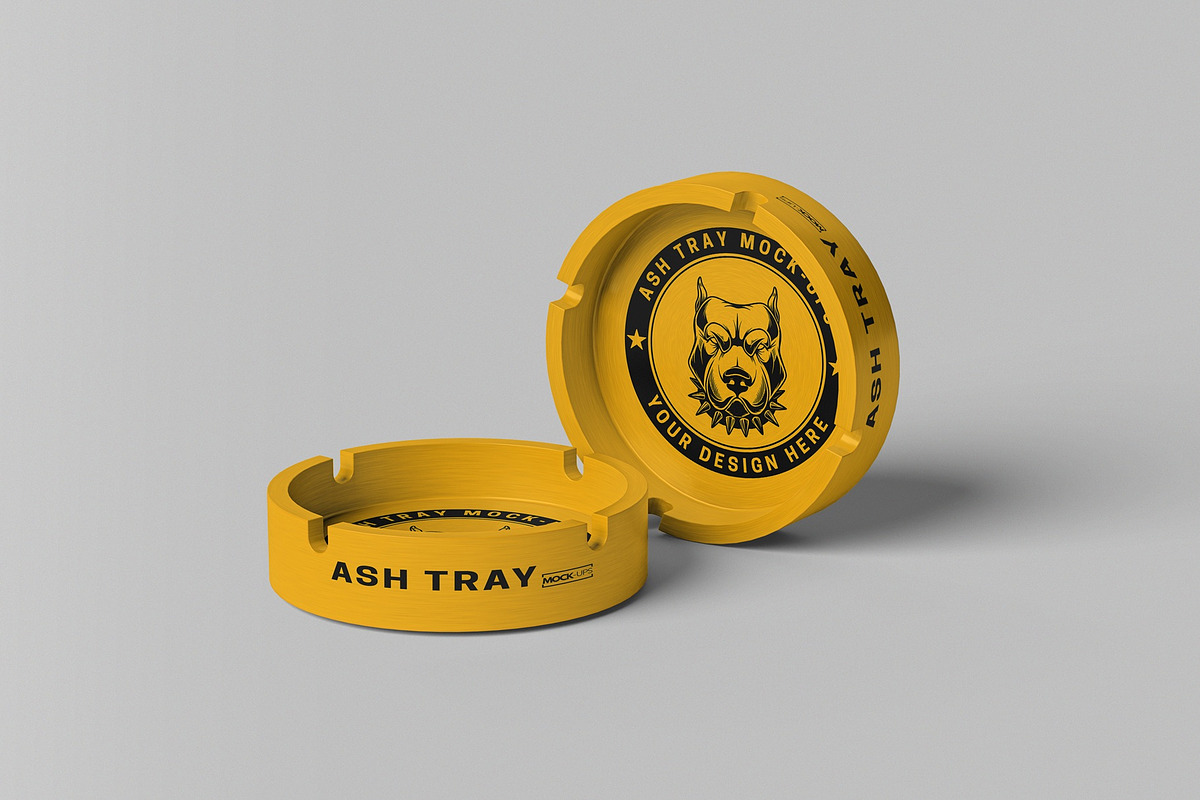 Ash Tray Mockup, a Household Mockup by hokagata (Photo 3 of 5)