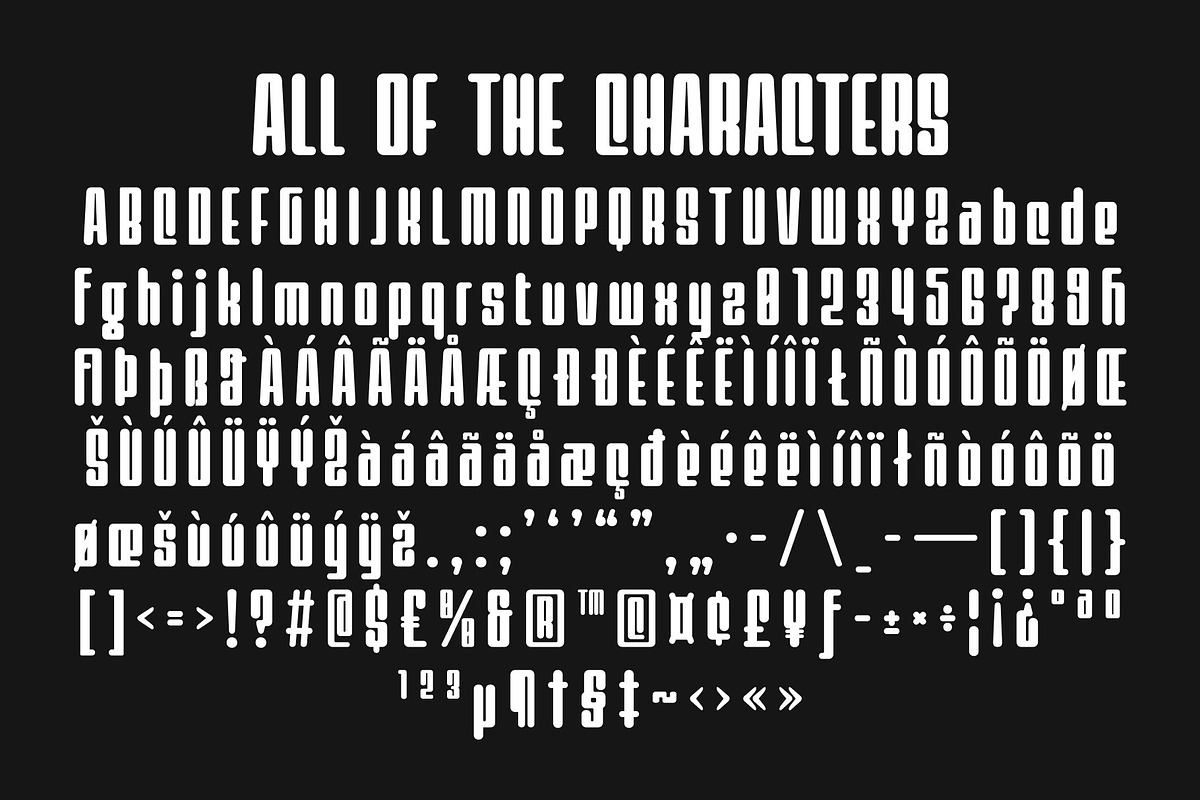 CS Curtis – Condensed Font, a Sans Serif Font by Craft Supply Co. (Photo 8 of 8)
