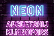 Neon Signboards Frame Alphabet, a Decorative Illustration by TAlex (Thumbnail 6 of 6)