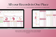Standard Paycheck Budget - Red, a Templates & Theme by The Creative Plans co (Thumbnail 8 of 10)