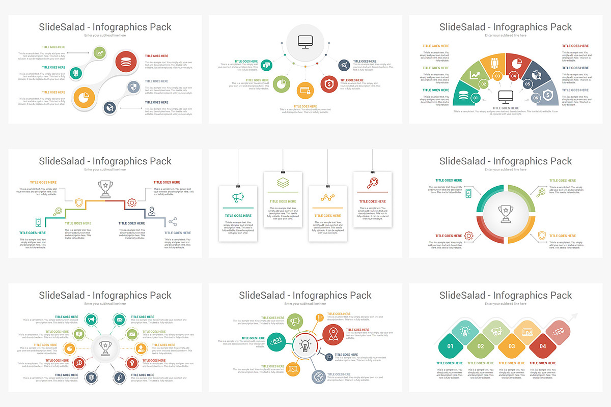 Best Google Slides Infographics Pack, a Presentation Template by SlideSalad (Photo 13 of 35)