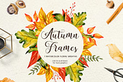 Fall in Love - Watercolor clipart, a Decorative Illustration by Astarte_design (Thumbnail 6 of 12)