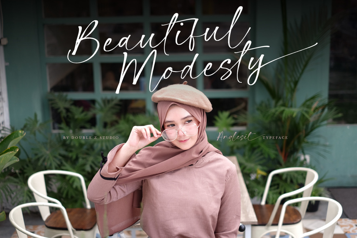 Anglesit - Modern Casual Chic Font, a Script Font by DoubleZ Studio (Photo 7 of 11)