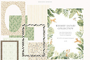 Whimsy Safari Collection, an Animal Illustration by PeDe Designs (Thumbnail 3 of 9)
