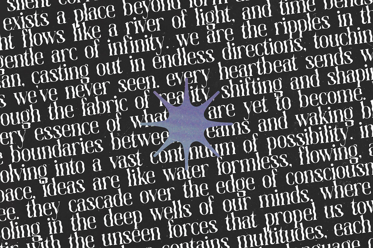 Ocean Fluid Experimental Serif, a Serif Font by timelesstype.co (Photo 17 of 20)
