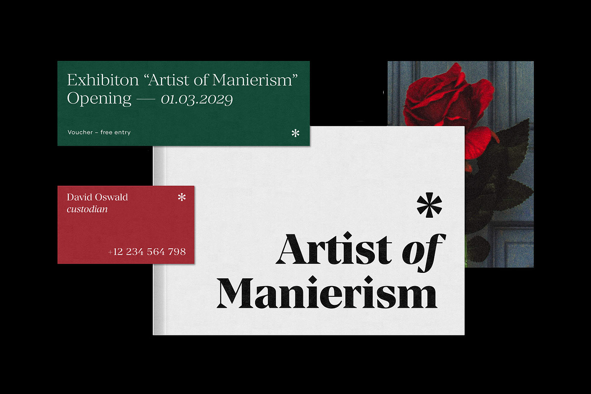 Manier - Sharp Serif Typeface preview 8