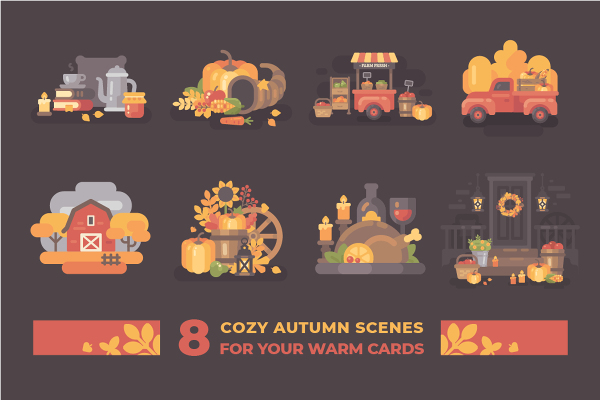 Autumn Harvest, a Decorative Illustration by Ivan Dubovik (Photo 5 of 18)