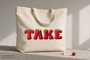 Raspberry Font, a Serif Font by Handmadefont (Thumbnail 13 of 18)