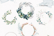 Dreamy Nature -watercolor collection, a Decorative Illustration by Khrys.art (Thumbnail 6 of 16)