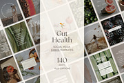 Gut Aesthetic Instagram Posts Canva, a Templates & Theme by Naturopath Hub (Thumbnail 9 of 9)