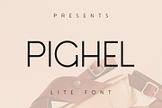 Pighel - Lite Font, a Sans Serif Font by Monoletter Studio (Thumbnail 1 of 4)