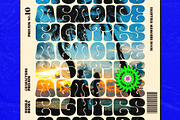 Bubble Brown Typeface, a Symbol Font by alit design (Thumbnail 6 of 23)