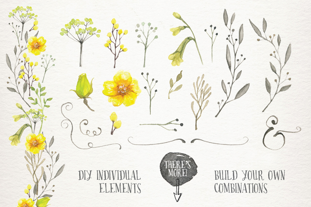 Watercolor wedding collection vol 2, an Illustration by Lisa Glanz (Photo 3 of 5)