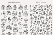 Whimsical Wedding SVG Clipart Bundle, an Object Illustration by Ayya Studio (Thumbnail 7 of 22)