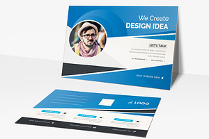 Post Card Template Design