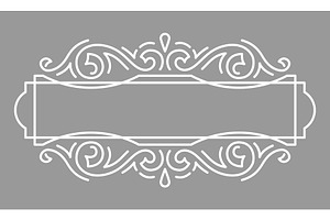 Line curl frame.