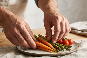 vegan, healthy food