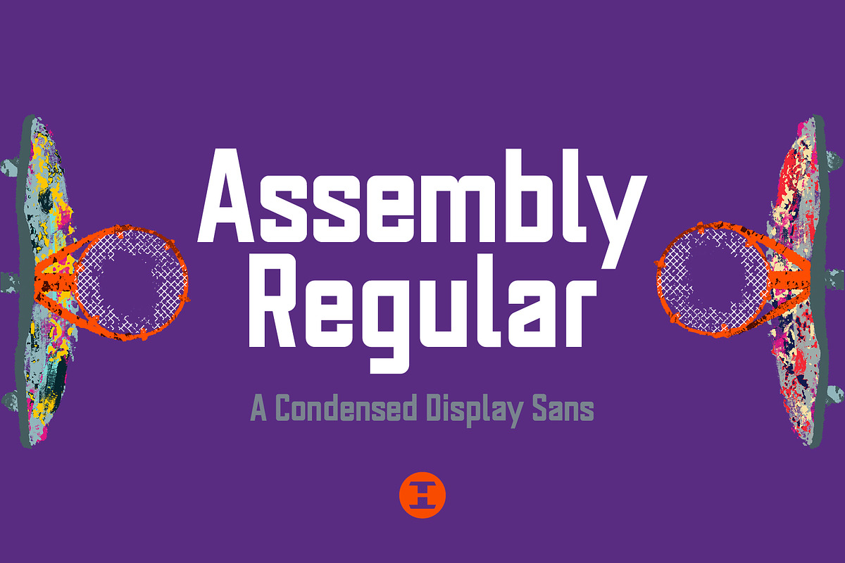 Assembly Regular - Display Font, a Sans Serif Font by Tim Hankins Design (Photo 1 of 7)
