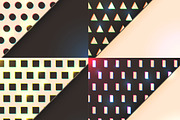 Cards with retro geometry, a Card Template by nenochka (Thumbnail 2 of 2)