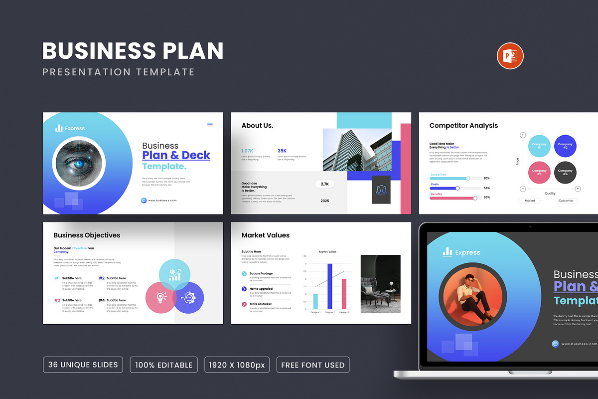 Business Plan & Deck - PowerPoint