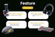 Gaming Equipment 3D Icon Pack, a 3D by baii09 (Thumbnail 2 of 6)