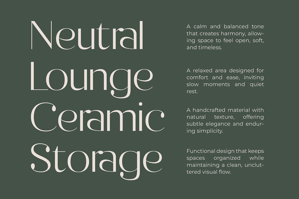Raslera Modern Serif Display, a Sans Serif Font by timelesstype.co (Photo 15 of 20)