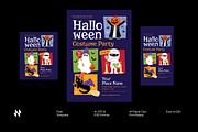Halloween Costume Party Flyer, a Flyer Template by Neermana (Thumbnail 1 of 4)