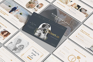 Wedding Planner Organizer PowerPoint, a Presentation Template by Pixslides