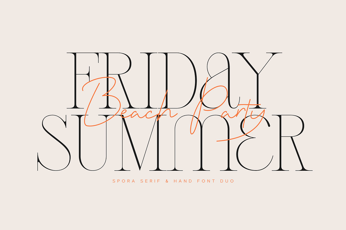 Spora Font Duo, a Serif Font by vuuuds (Photo 9 of 14)