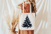 Watercolor Moody Christmas Clipart, an Illustration by Libby Wishes (Thumbnail 7 of 7)