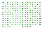 200 Multimedia Material Design Icons, a Solid Icon by Creative Stall (Thumbnail 2 of 5)
