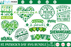 St. Patrick's Day SVG Bundle, Prone, an Object Graphic by GraphicPicker