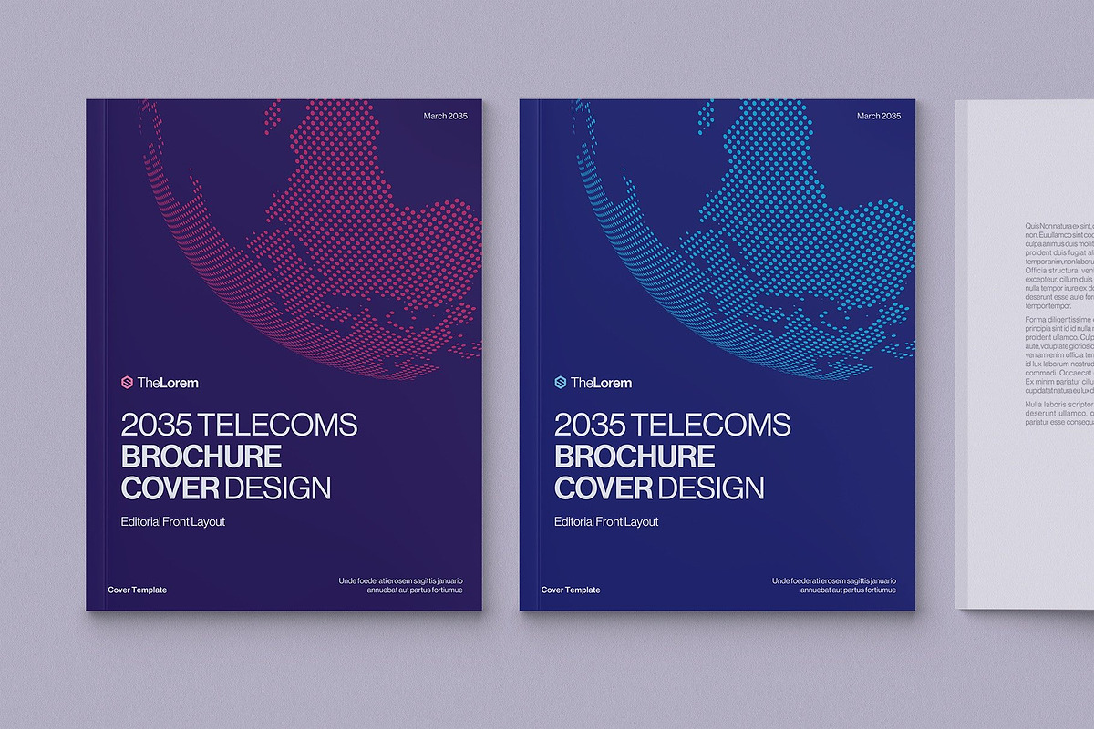 Brochure Cover Template, a Brochure Template by BrandPacks (Photo 3 of 6)