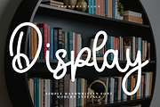 Display, a Handwritten Font by InermediaSTUDIO (Thumbnail 1 of 6)