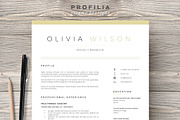 Word Resume & Cover letter Template, a Resume Template by Profilia Resume Boutique (Thumbnail 1 of 6)