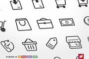Shopping & E-Commerce Icons, an Icon by NAS (Thumbnail 2 of 2)