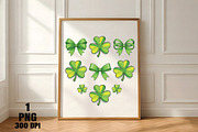 Preppy Lucky Shamrock Png, an Illustration by Daily.Designs (Thumbnail 3 of 5)