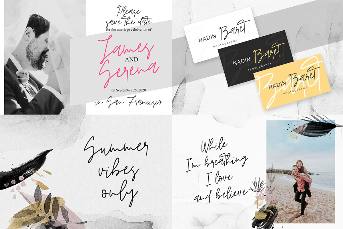 SALE - FONT BUNDLE -99% OFF, a Handwritten Font by supfonts (Photo 9 of 34)