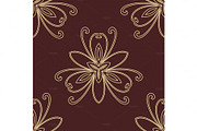 Floral Seamless Vector Pattern, a Pattern Graphic by FineArtStudio (Thumbnail 1 of 3)