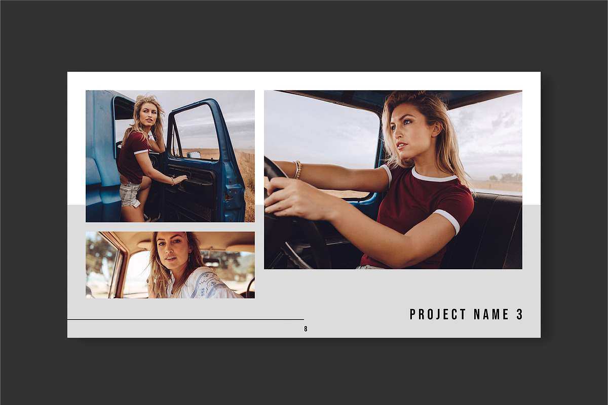 Digital Portfolio (INDD, PPT, Canva), a Presentation Template by tomsarraipodesign (Photo 9 of 21)