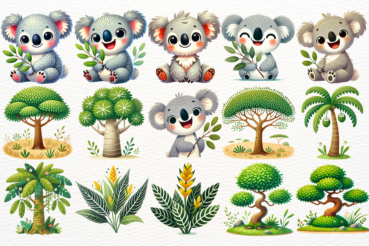 Safari Baby Animals Clipart Zoo PNG, an Animal Illustration by SugarCloudStudioArt (Photo 7 of 7)