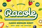 Racole, a Script Font by Artisan Themes (Thumbnail 1 of 10)