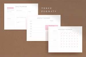 HORIZONTAL CANVA PLANNERS