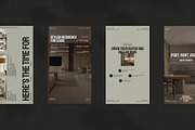 Modern Real Estate Instagram Bundle, a Social Media Template by The Aesthetic Studio (Thumbnail 2 of 10)