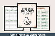 Digital 2025-2026 Budget Planner, a Print Template by Designmela01 (Thumbnail 3 of 6)