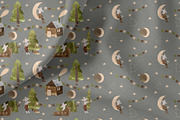 Winter Watercolor Patterns, a Pattern Graphic by watercolor kamill (Thumbnail 7 of 11)