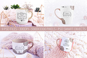 9 Mug Mockups, a Cups & Container Mockup by Free-PSD-Templates (Thumbnail 2 of 5)