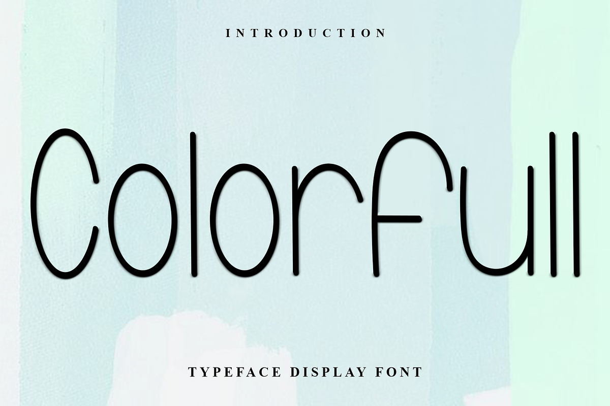 Colorfull, a Sans Serif Font by InermediaSTUDIO (Photo 1 of 8)