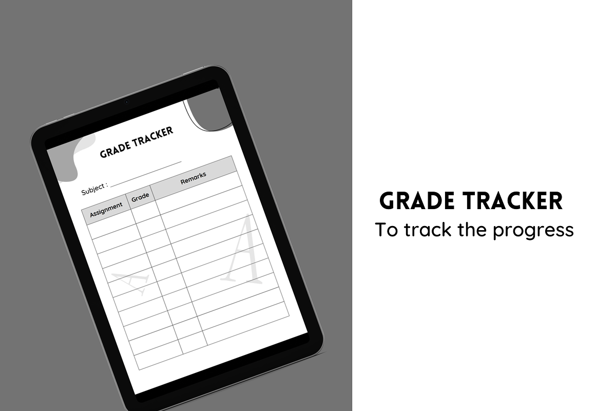 Homeschool planner template, a Stationery Template by Simple Projects (Photo 3 of 4)
